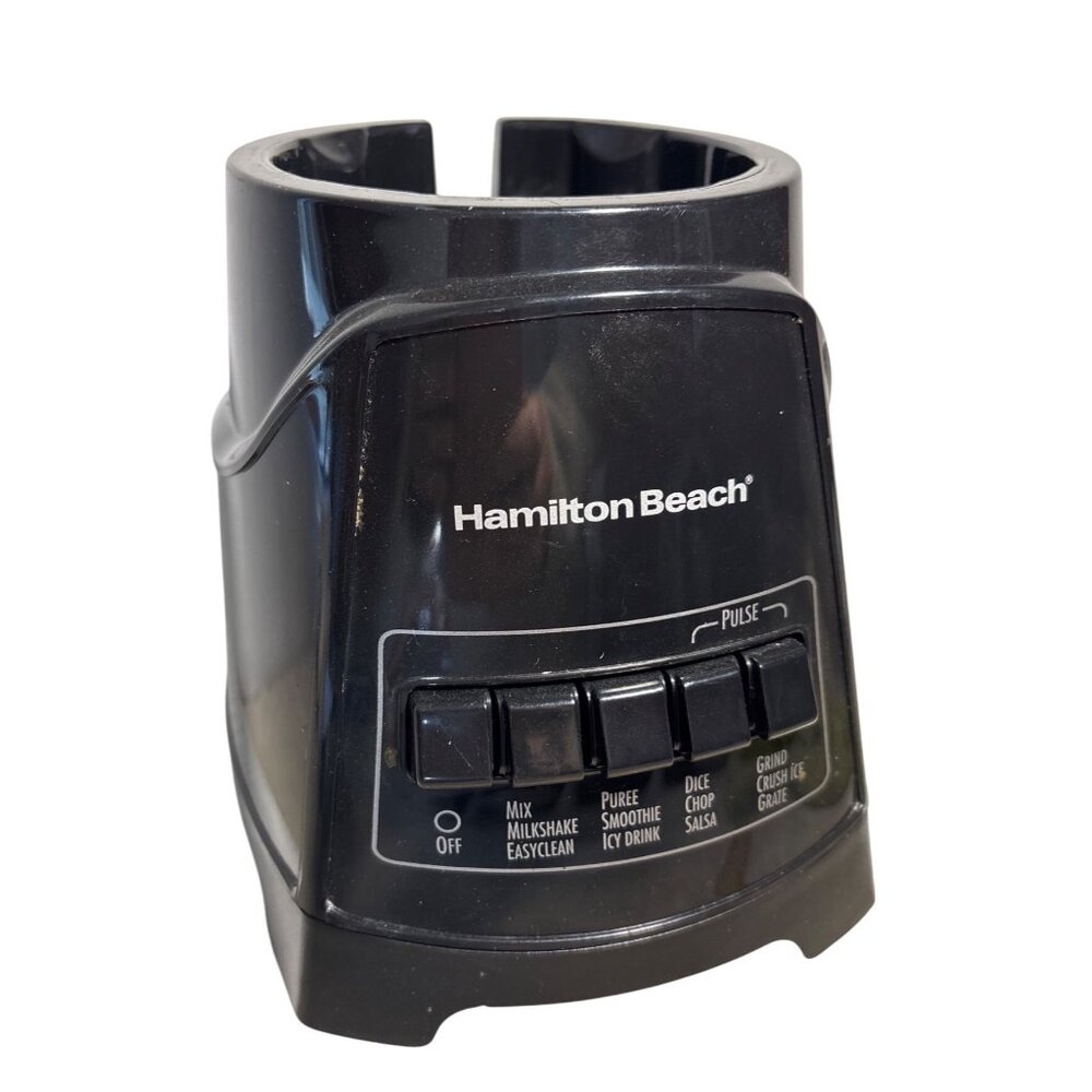 Hamilton Beach Blender BASE ONLY Model 58146 Type B66 Black